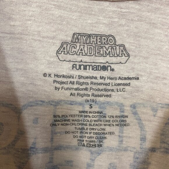 My Hero Academia Plus Ultra All Might & Deku Anime T-Shirt Small - Picture 5 of 5
